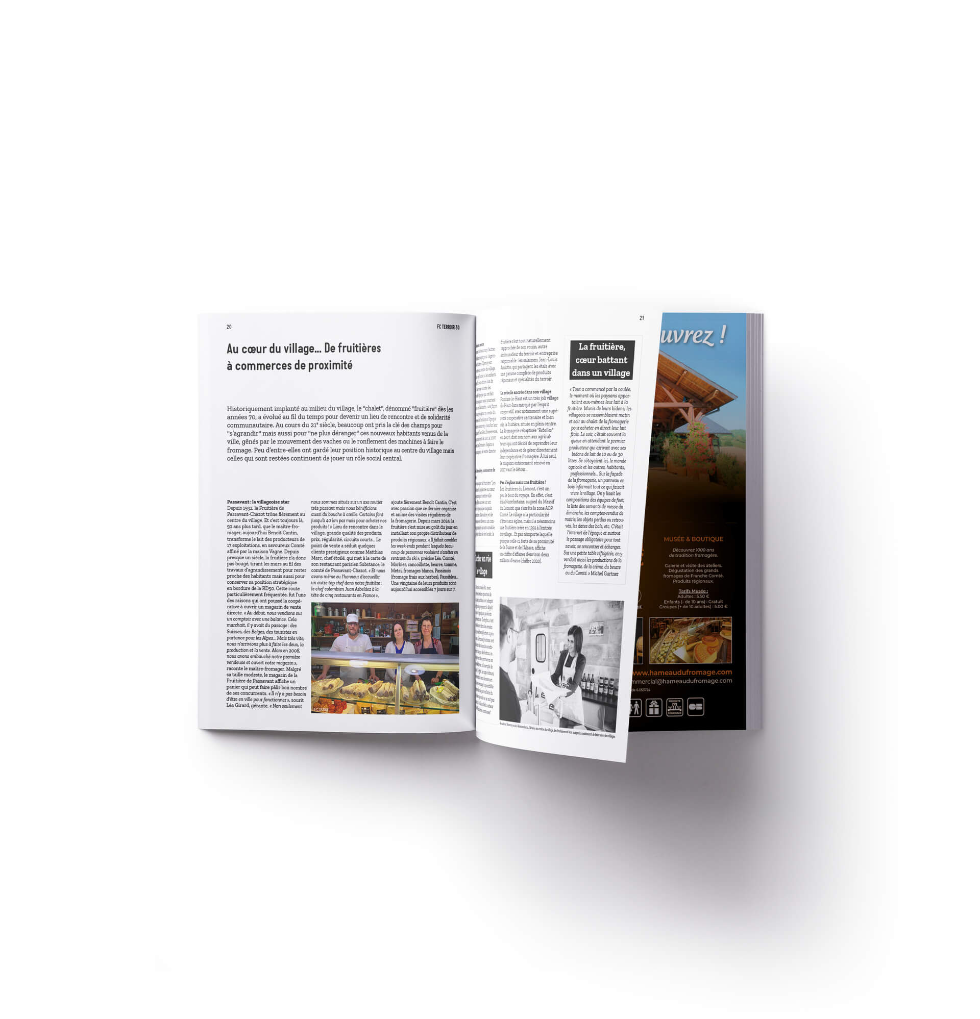 Magazine Ouvert Franche-Comté Terroir
